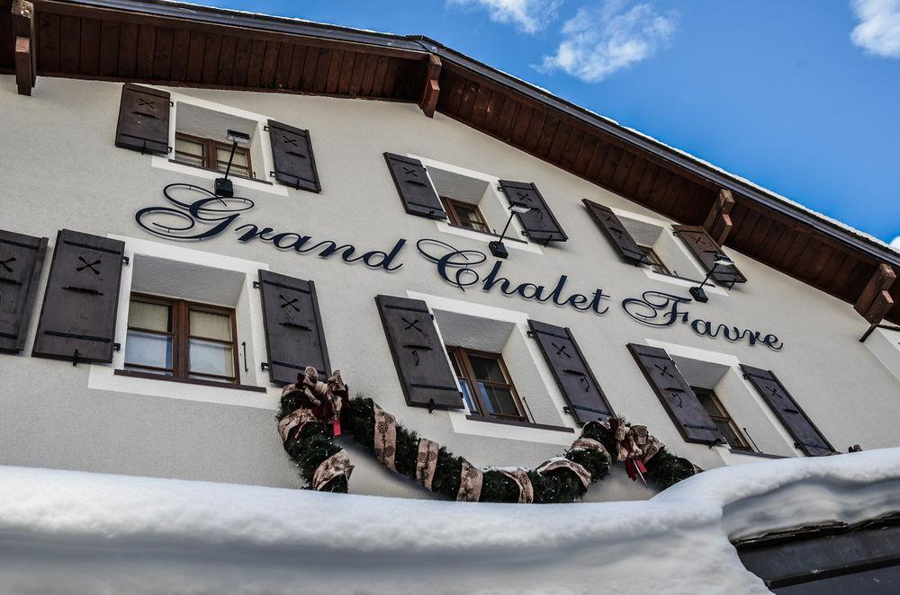 Hotel Le Grand Chalet Favre Saint-Luc Eksteriør billede